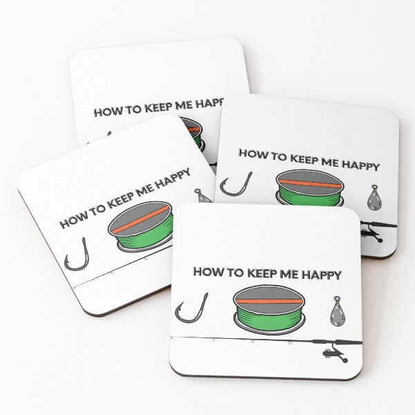 Item preview, Fishing | How to keep me happy | Camping designed and sold by Print  Design.