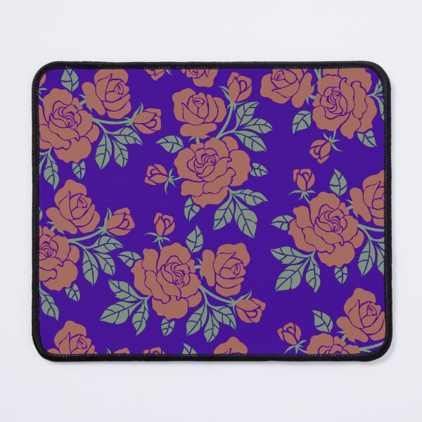 Item preview, Vintage Red Rose Floral Pattern On Violet designed and sold by GraphicsClub.