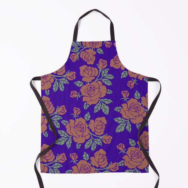 Item preview, Vintage Red Rose Floral Pattern On Violet designed and sold by GraphicsClub.