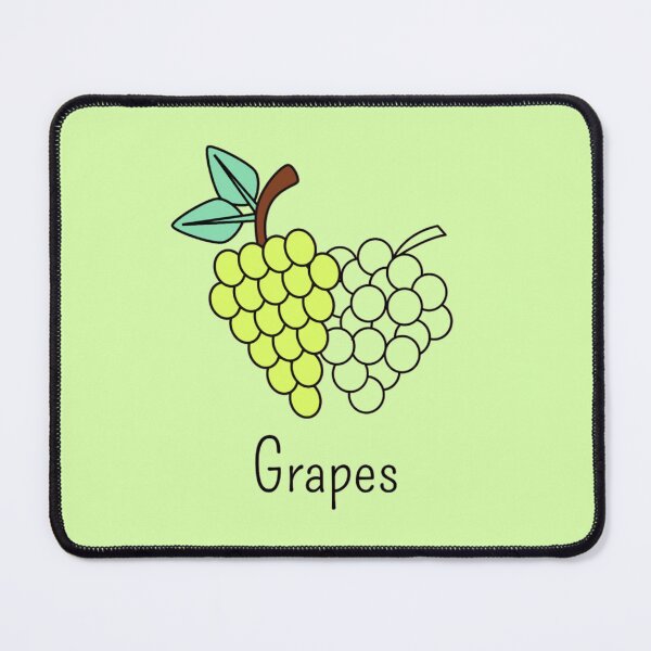 Item preview, grapes designed and sold by OneVibes.