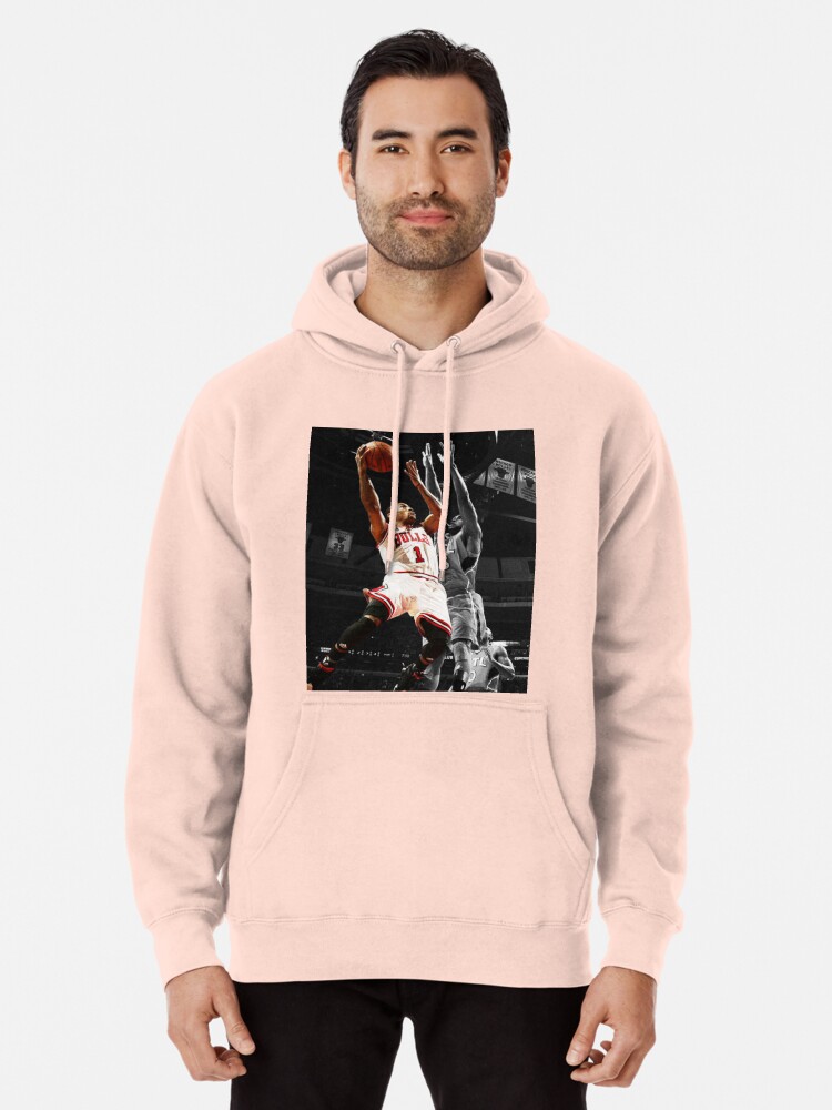 Derrick Rose Logo Pullover Hoodie for Sale by elizaldesigns