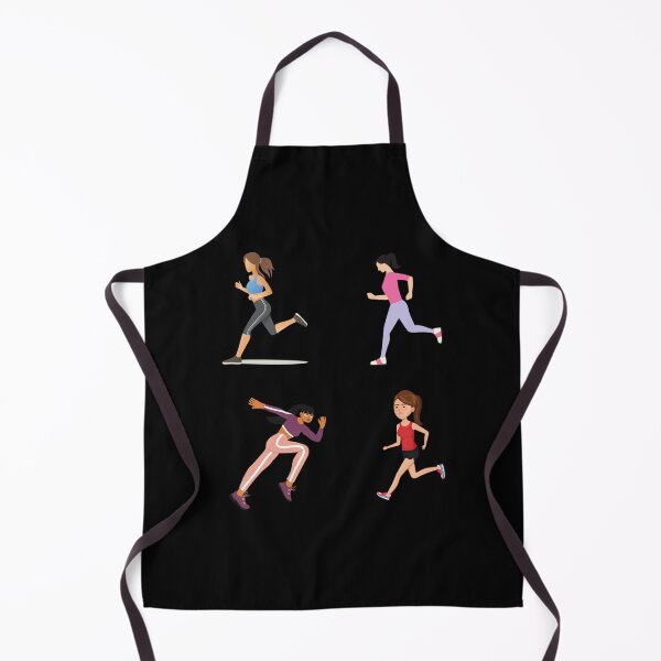 Item preview, Female Running Combo Pack Sticker designed and sold by sunshinedcome.