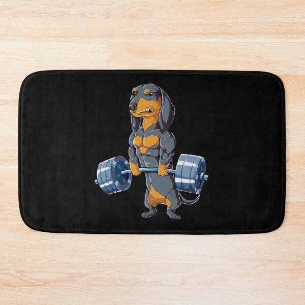 Artikelvorschau, Dackel Weightlifting Shirt Essential T-Shirt entworfen und verkauft von va4uykacy.