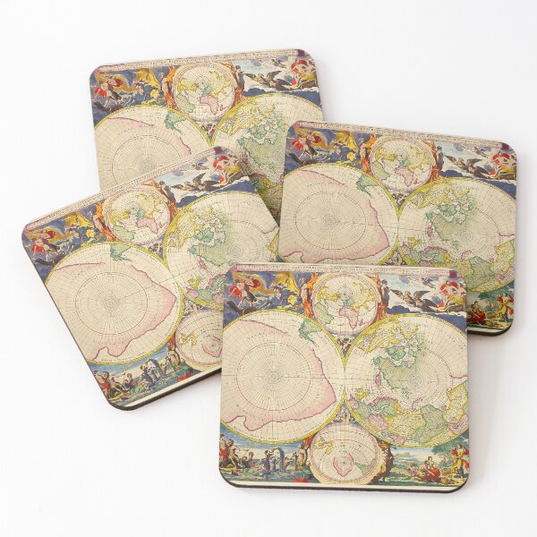 Item preview, Ancient World Map designed and sold by Culturio.