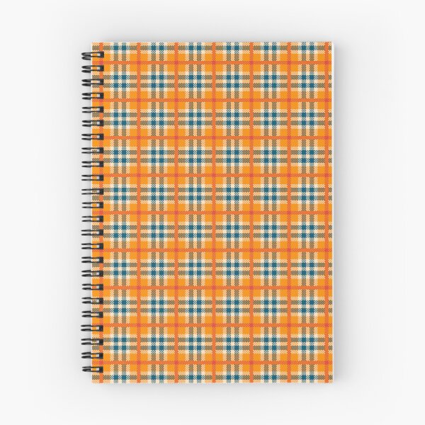 Item preview, Plaid | Blue Orange White | Pattern Plaid 14 designed and sold by NobleForte.