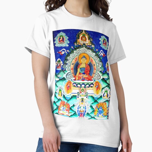 Powerful Healing Tibetan Thankga Classic T-Shirt