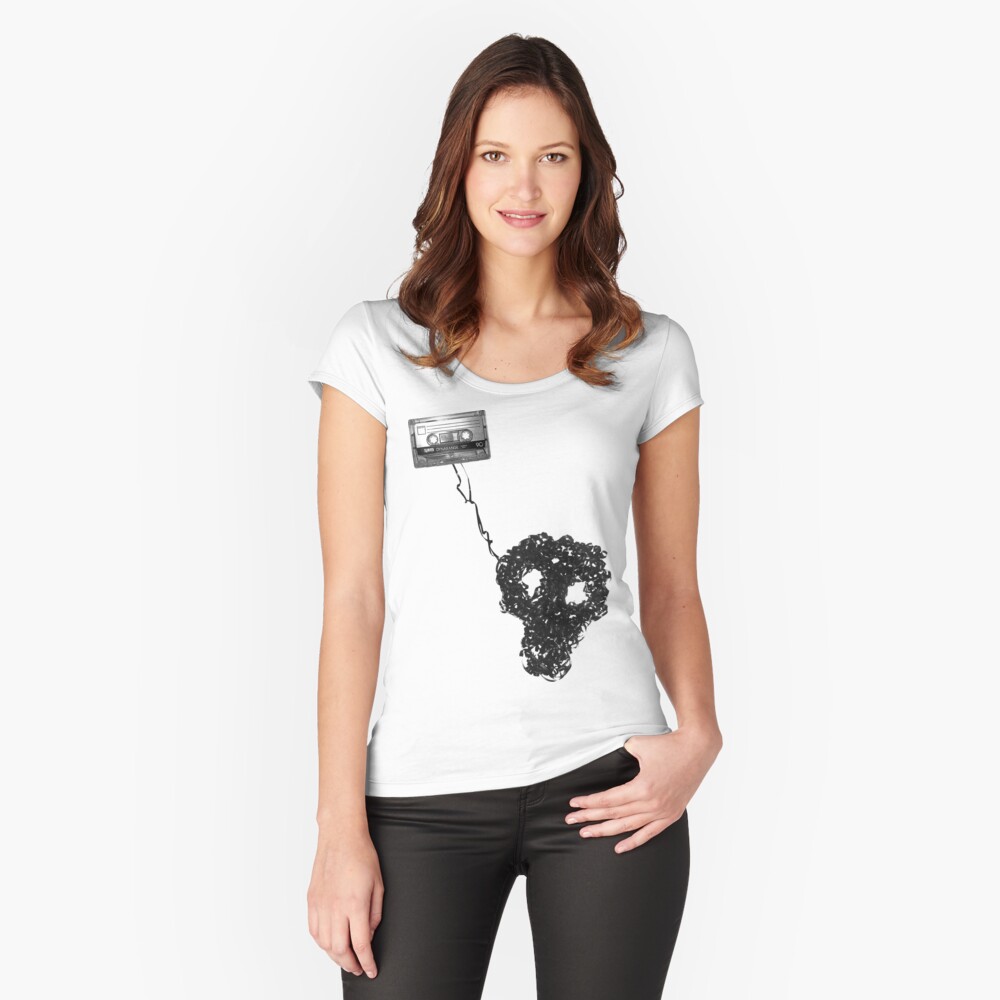 Item preview, Fitted Scoop T-Shirt designed and sold by sjem.