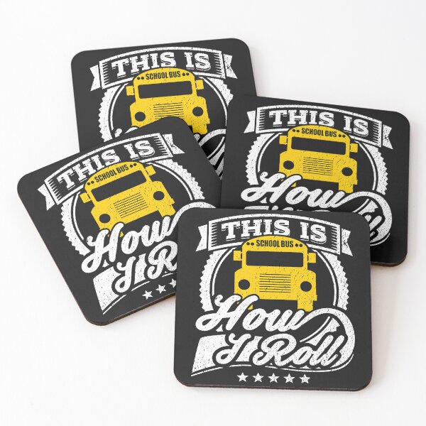 Item preview, This Is How I Roll Bus Driver School Bus Driver designed and sold by CarlaHerold.