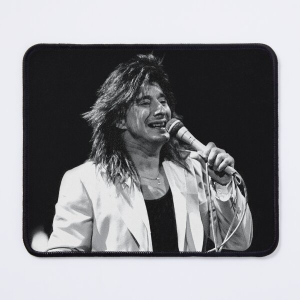 Item preview, Steve Perry - BW Photograph designed and sold by ConcertImages.