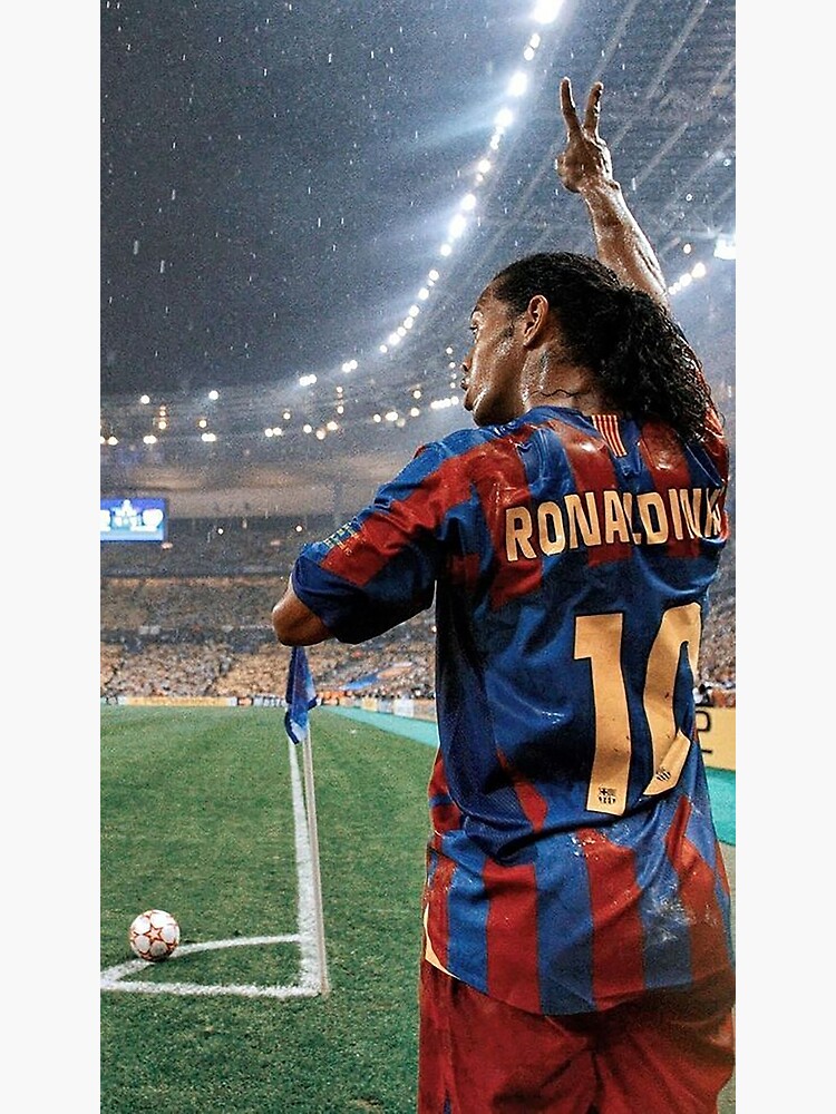 "Ronaldinho Iconic Poster" Poster for Sale by luismartinnez Redbubble