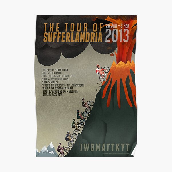 Tour of Sufferlandria 2013 Poster