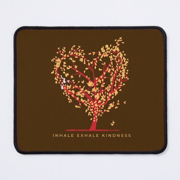 Item preview, Inhale Exhale Kindness | TPWK | Heart Tree designed and sold by SpeakLifeHQ.
