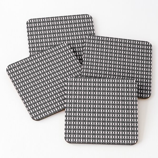 Item preview, The dark line design in fabric seamless pattern designed and sold by MyMemoriesArts.
