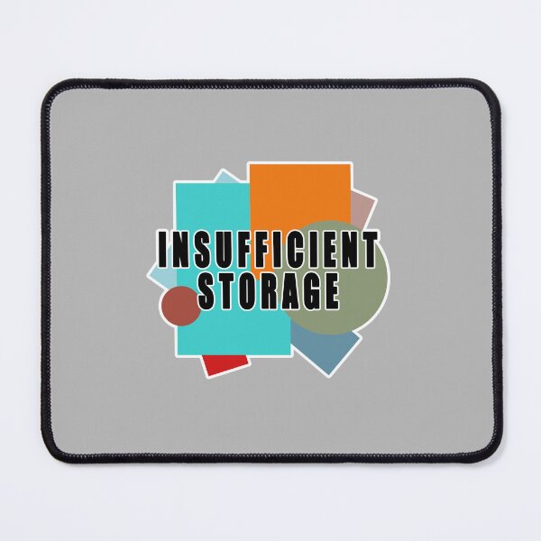 Item preview, Insufficient Storage Memory Issue designed and sold by PodiShawna.