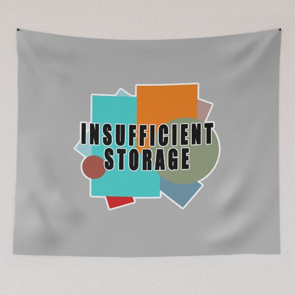 Item preview, Insufficient Storage Memory Issue designed and sold by PodiShawna.