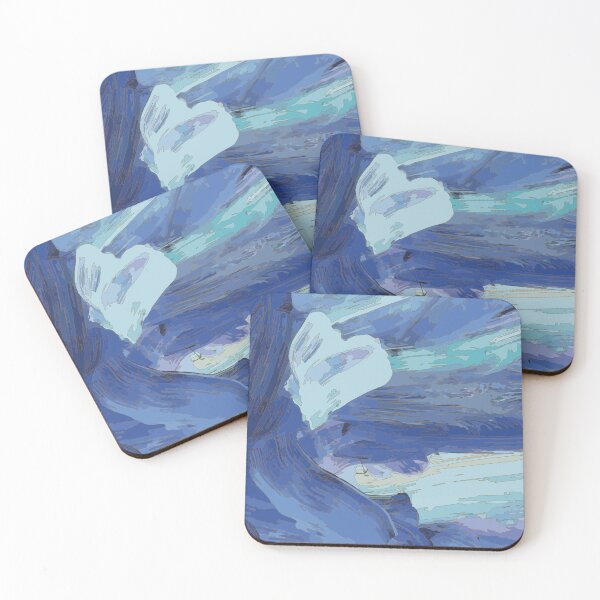 Item preview, vibrant blues designed and sold by Amapolastore.