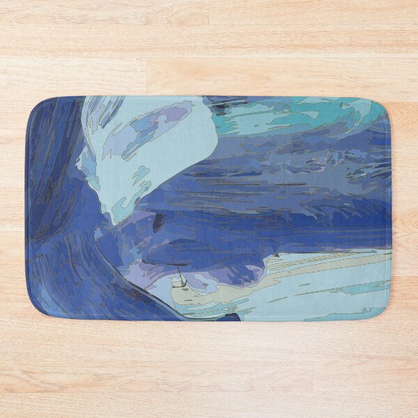 Item preview, vibrant blues designed and sold by Amapolastore.