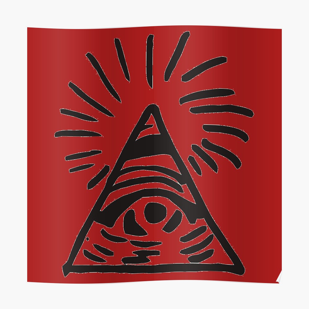 Ansvarlige person Delegation Ubrugelig Illuminati Sign - Before the Storm - Life is Strange" Sticker by  Ingenious-Kat | Redbubble