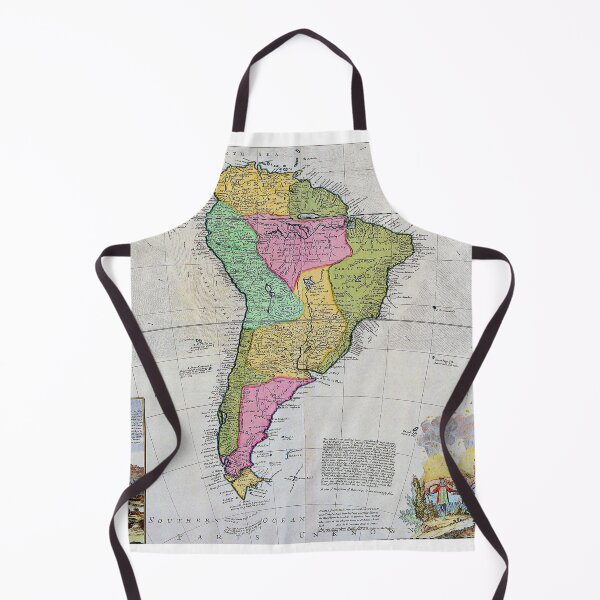 Item preview, Ancient South America Map designed and sold by Culturio.