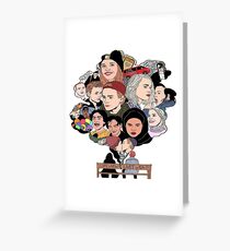 Skam Art Greeting Card