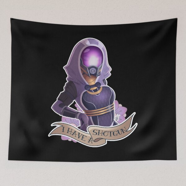 Item preview, Who Loves Basket Tali'zorah I Have A Shotgun Vintage Style designed and sold by Hanson243Aiden.