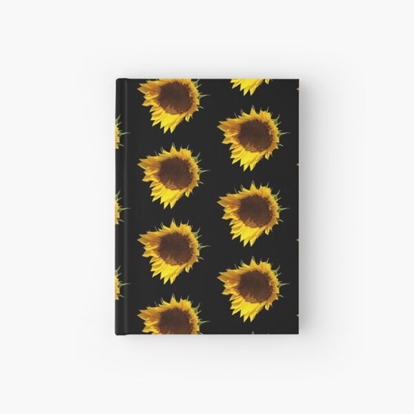 Field Guide to Sunflowers, No. 11, Blooming Flower  Hardcover Journal
