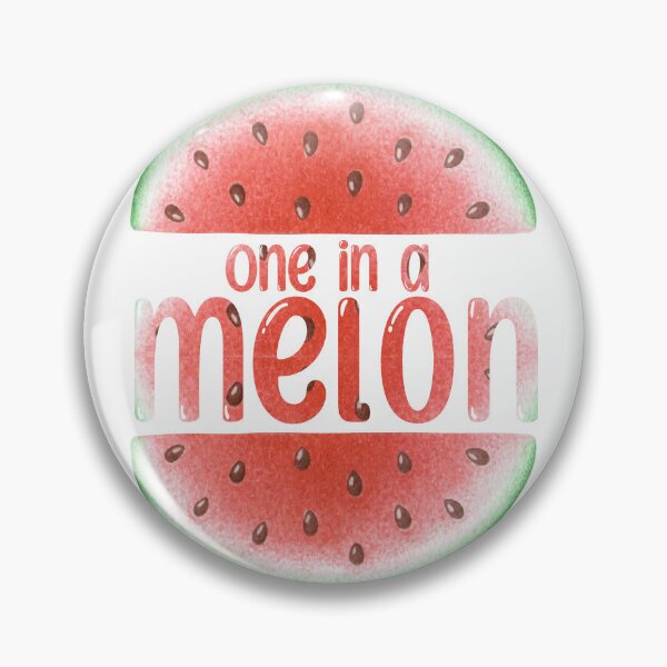 Item preview, One in a melon print with lettering, watermelon designed and sold by DarianaArt.