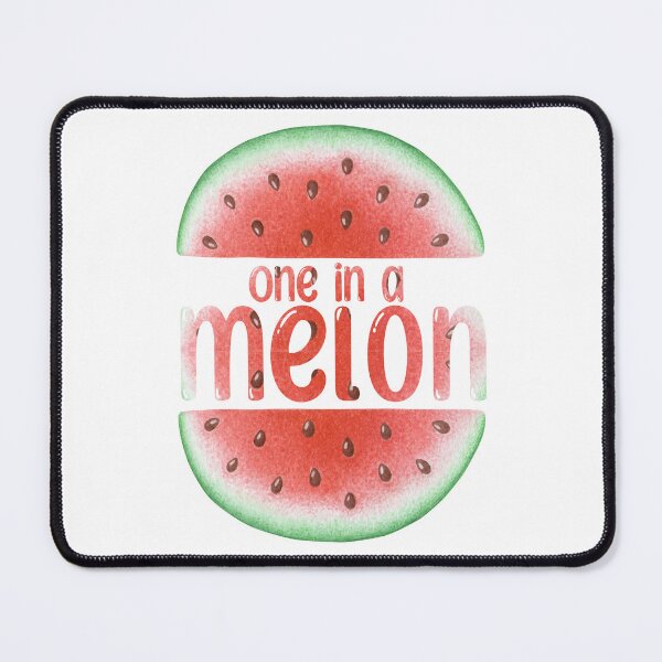 Item preview, One in a melon print with lettering, watermelon designed and sold by DarianaArt.