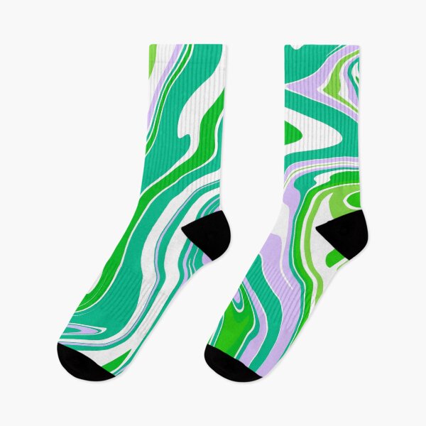 Item preview, trippy green purple cool abstract colors designed and sold by mariahmoniquedesign.