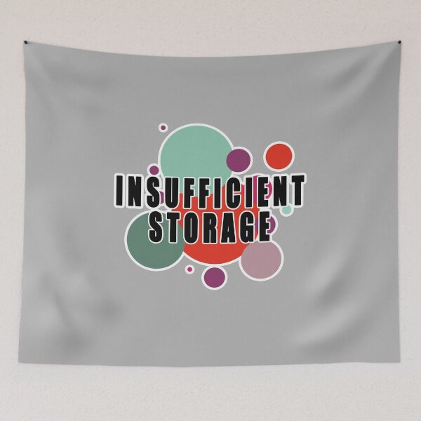 Item preview, Insufficient Storage Memory Disk Full designed and sold by PodiShawna.