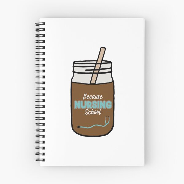 Item preview, Because Nursing School designed and sold by MLCDesigns.