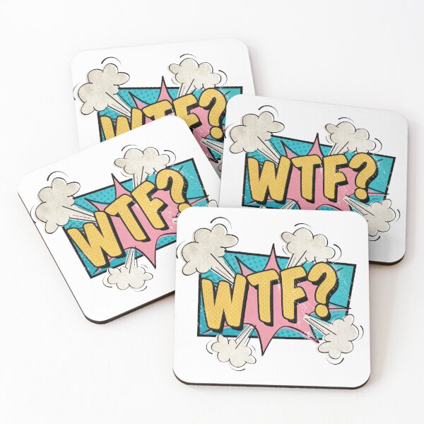 Item preview, WTF? in comic book style  designed and sold by 3ML.