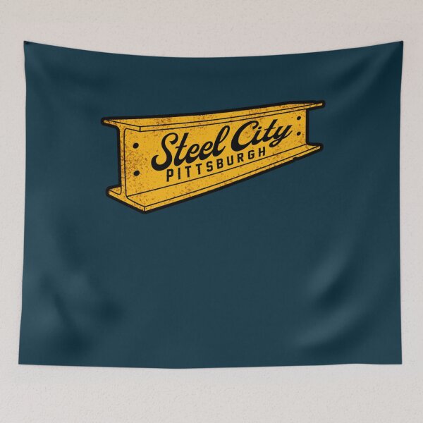 Item preview, STEEL CITY PITTSBURGH SHIRT AND STICKER  designed and sold by ValleyGraphics.