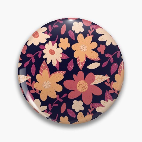 Item preview, Retro-styled Flowers designed and sold by Booneb.