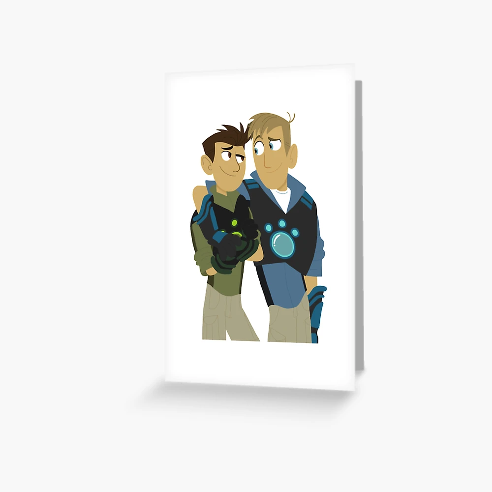 Martin and Chris Kratt - Wild Kratts  Greeting Card for Sale by  RadberryJams | Redbubble