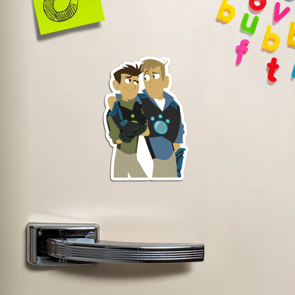 Martin and Chris Kratt - Wild Kratts  Magnet for Sale by RadberryJams |  Redbubble