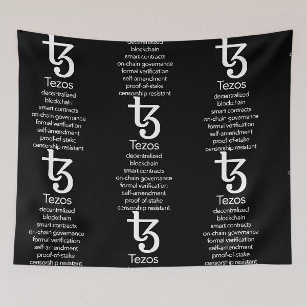 Item preview, Tezos Governance Community Features Logo small  designed and sold by DenisePol93503.
