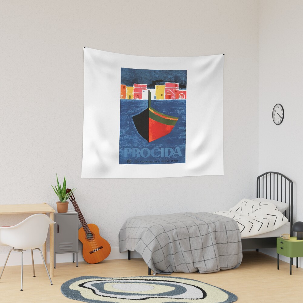 Poster for Sale avec l'œuvre « Affiche de voyage Vintage Italie » de l'artiste mindydidit