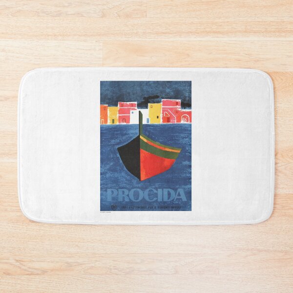 Item preview, 1954 ITALY Procida Travel Poster designed and sold by retrographics.