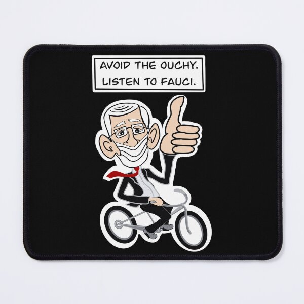 Item preview, Avoid The Ouchy Listen To Fauci Sticker designed and sold by carmelakata.