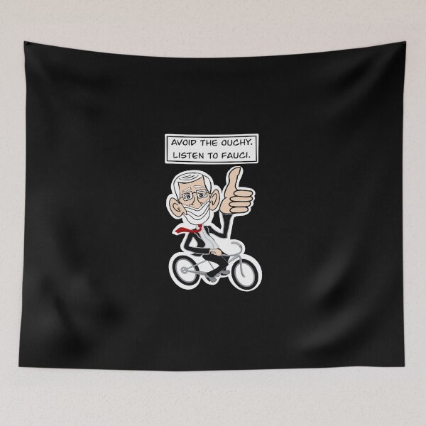 Item preview, Avoid The Ouchy Listen To Fauci Sticker designed and sold by carmelakata.