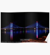 Delaware Strände. Poster