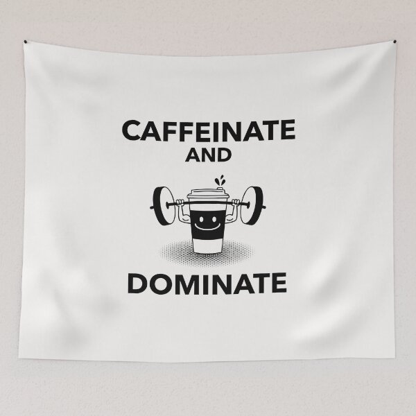 Item preview, CAFFEINATE AND DOMINATE designed and sold by KDM-Designs.