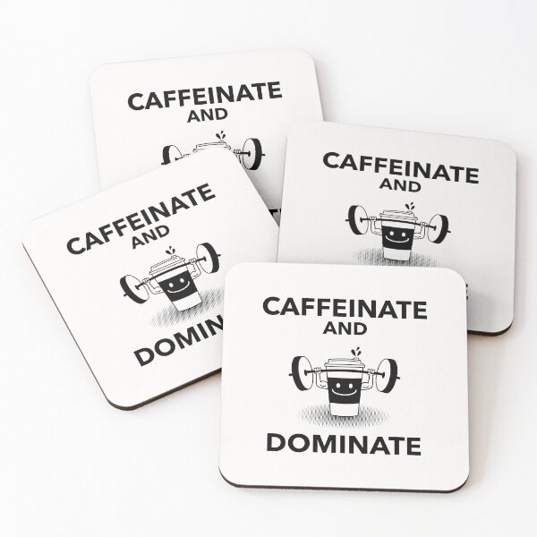 Item preview, CAFFEINATE AND DOMINATE designed and sold by KDM-Designs.