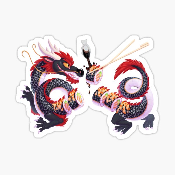 Item preview, Sushi Dragon designed and sold by znackish.