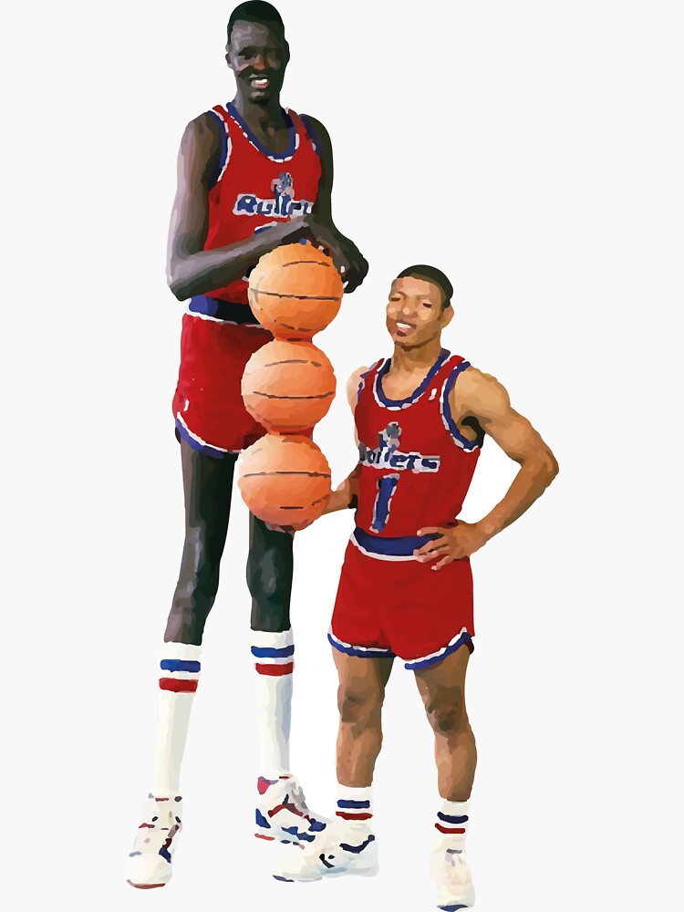 "muggsy and manute" Sticker for Sale by slae10 Redbubble