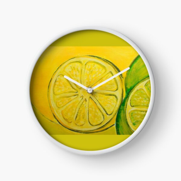 Zitronen & Limonen Uhr