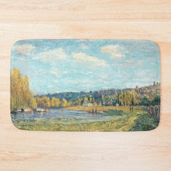 Item preview, The Seine at Saint-Cloud Alfred Sisley designed and sold by OldTimeArt.