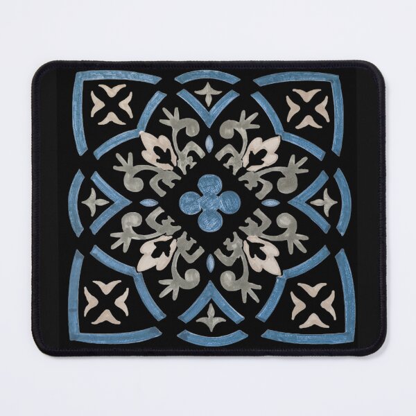 Item preview, Blue gray flourish designed and sold by Melissa Renee.