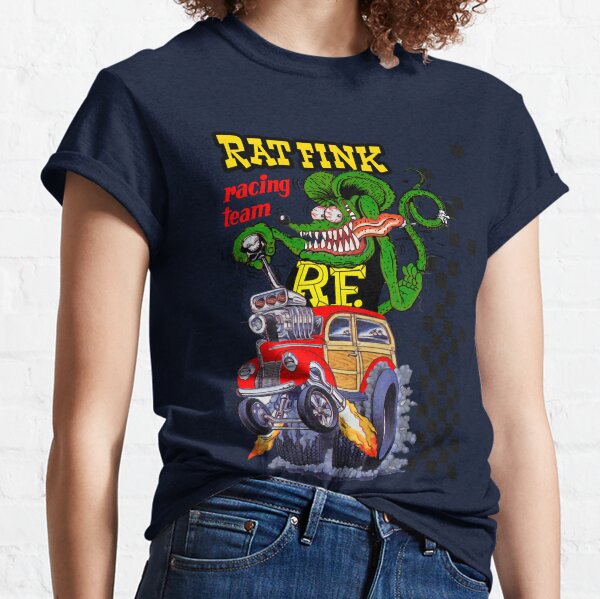 Rat Fink Ladies Hot Pink Tank Top - Ed Roth's Rat Fink